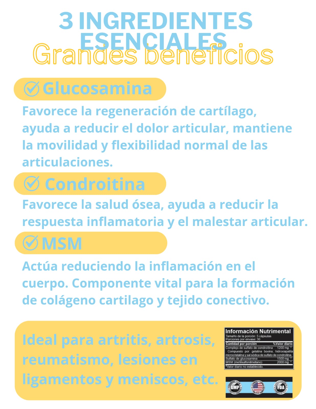 Alpha GLUCOSAMINA COMPLEX - Image 2